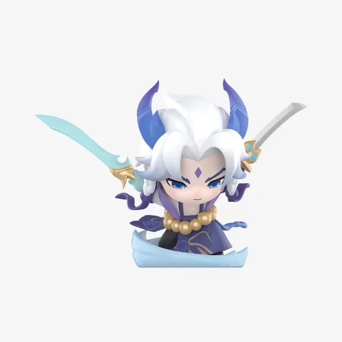 Altın Spatula İçin Mücadele Chibi Serisi Figürleri