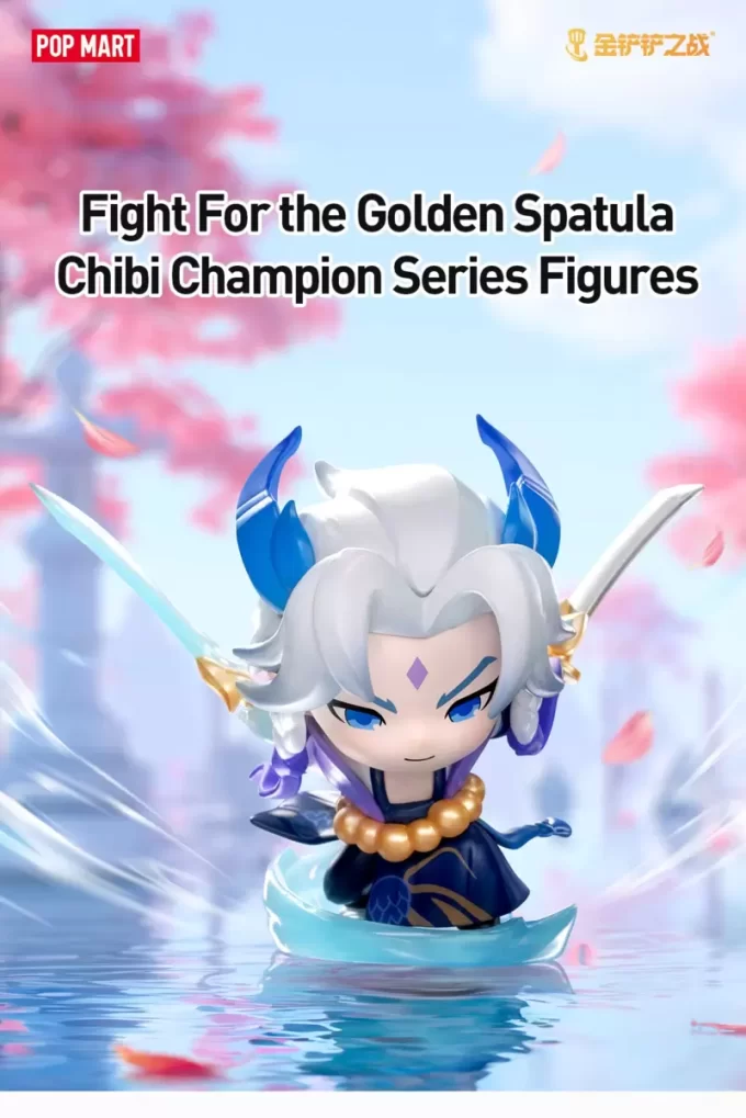 Altın Spatula İçin Mücadele Chibi Serisi Figürleri