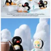 Baby Molly × Pingu Mutlu Balık Tutma Serisi – Vinil Peluş Kolye Kör Kutu