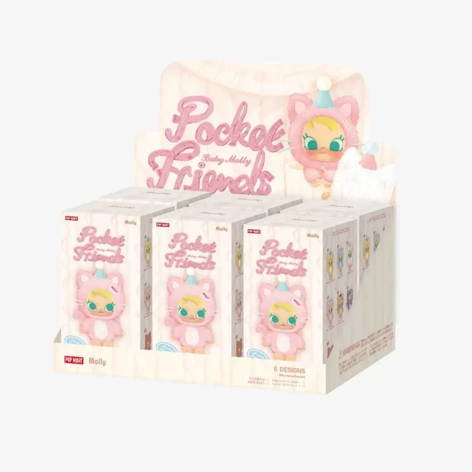 Bebek Molly Cep Arkadaşları Serisi – Vinil Peluş Kolye Kör Kutu