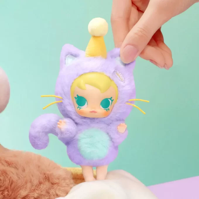 Bebek Molly Cep Arkadaşları Serisi – Vinil Peluş Kolye Kör Kutu