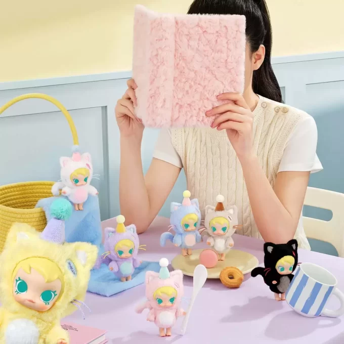 Bebek Molly Cep Arkadaşları Serisi – Vinil Peluş Kolye Kör Kutu
