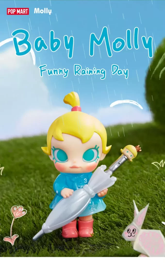 Bebek Molly Komik Yağmurlu Gün Figürü