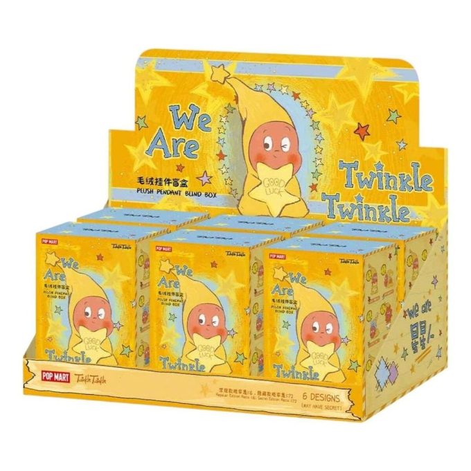 Biz Twinkle Twinkle Serisi Peluş Kolye Mühürlü Kutu (6 Kör Kutu)