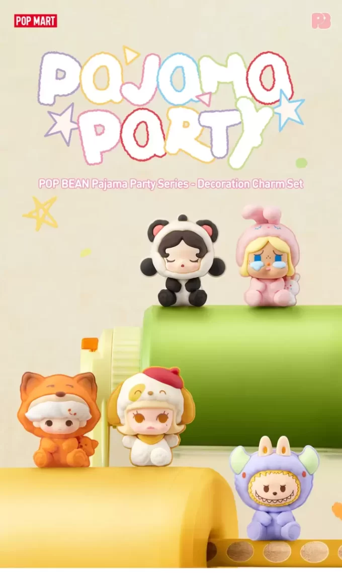 Bubble Cute Particle Pijama Partisi Serisi Dekoratif Tokalı Set