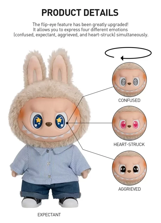 CANAVARLAR – BENİMLE ÇEVİR Vinil Peluş Bebek