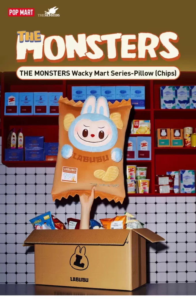 CANAVARLAR Wacky Mart Serisi – Yastık (Cips)