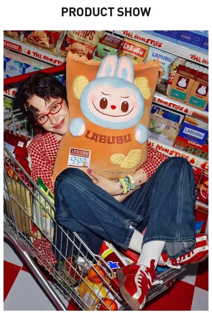 CANAVARLAR Wacky Mart Serisi – Yastık (Cips)