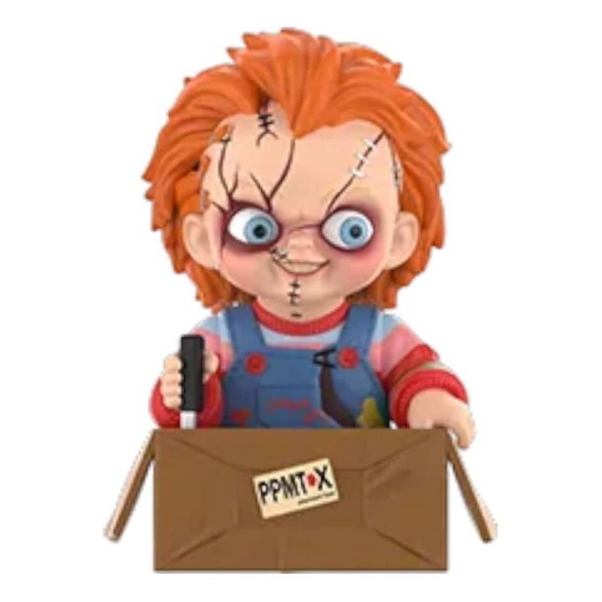 Chucky Franchise Figürleri “Teslimat Kutusu Chucky”