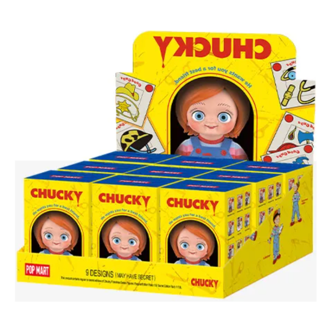Chucky Franchise Serisi Figürleri Mühürlü Kutu (9 Kör Kutu)
