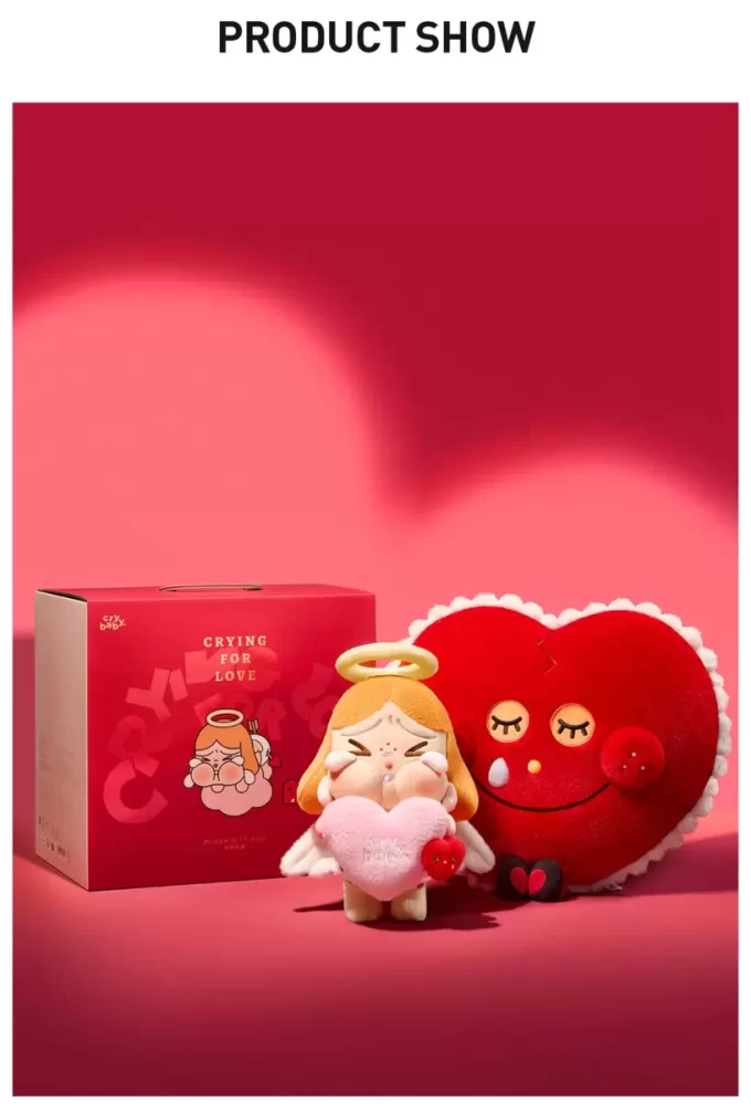 CRYBABY Aşk İçin Ağlayan Serisi – Peluş Hediye Kutusu