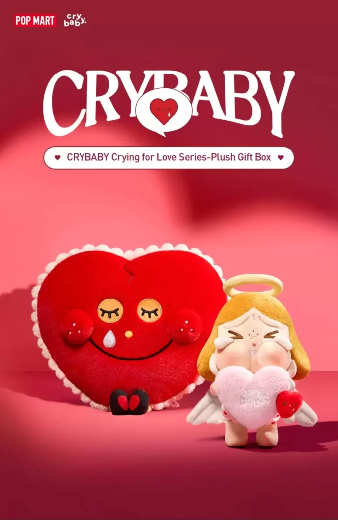 CRYBABY Aşk İçin Ağlayan Serisi – Peluş Hediye Kutusu