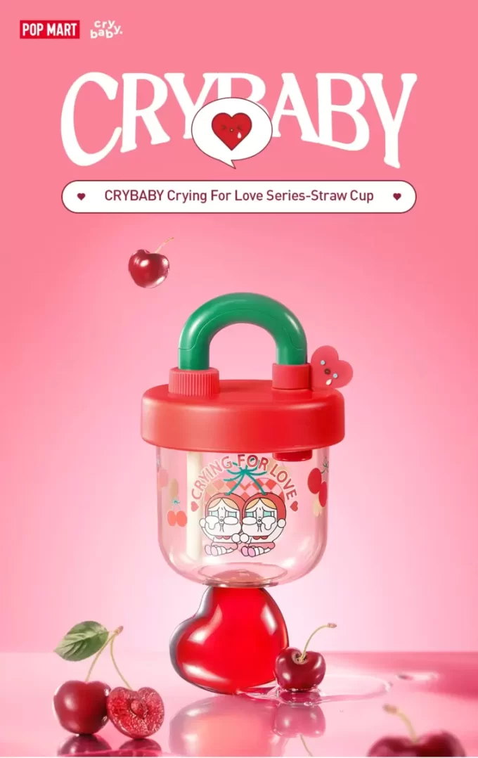 CRYBABY Aşk İçin Ağlayan Serisi – Pipetli Bardak