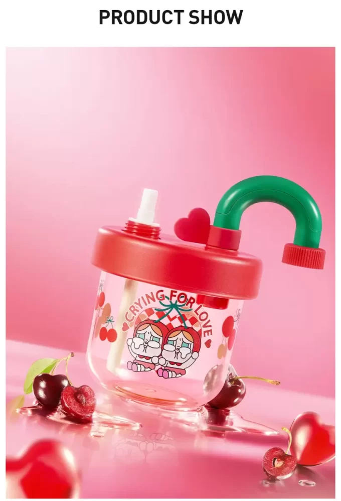 CRYBABY Aşk İçin Ağlayan Serisi – Pipetli Bardak