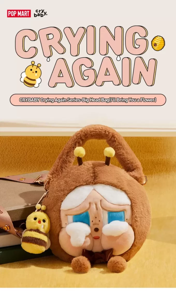 CRYBABY Crying Again Serisi – Big Head Bag (Sana Bir Çiçek Getireceğim)