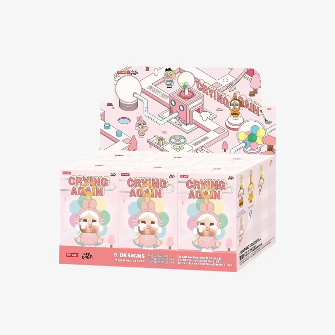 CRYBABY Crying Again Serisi – Vinil Yüz Peluş Kör Kutu