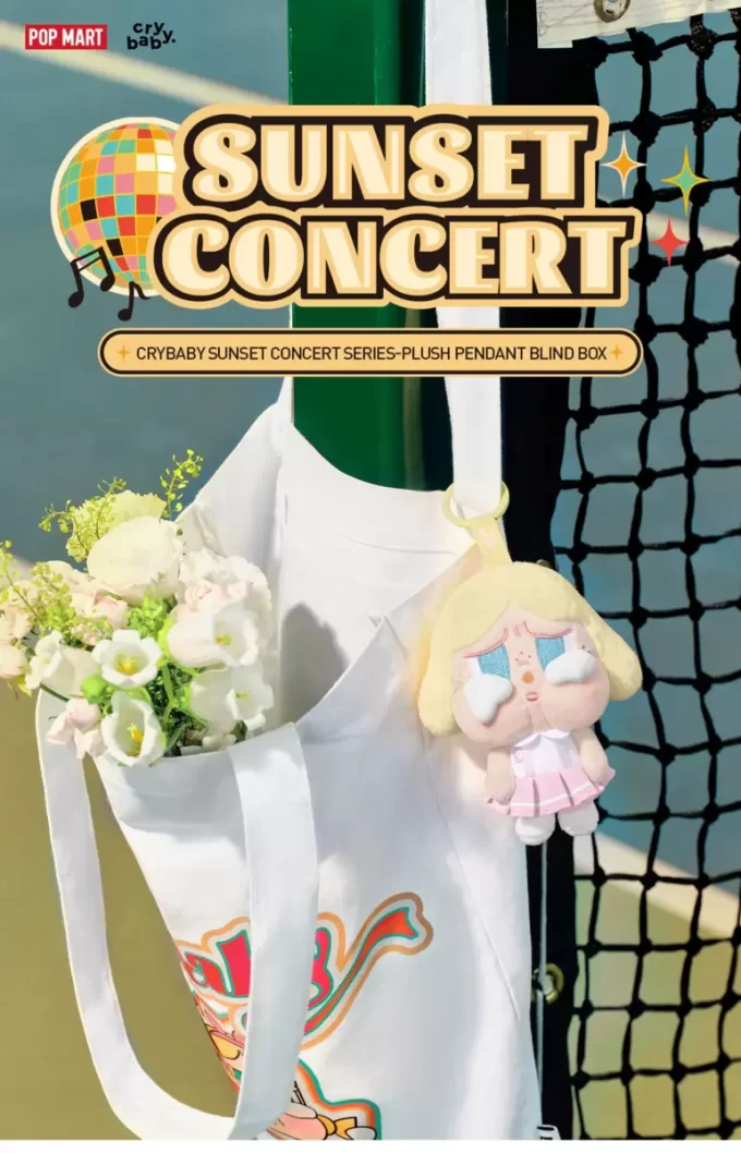 CRYBABY Gün Batımı Konser Serisi – Peluş Kolye Kör Kutu