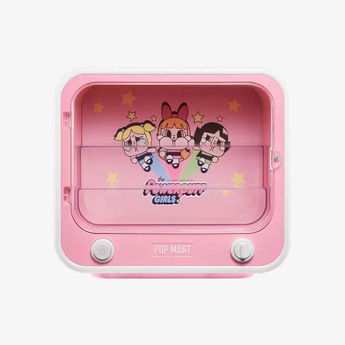 CRYBABY × Powerpuff Girls Dizisi – TV Seti Işıklı Sergileme Kabı