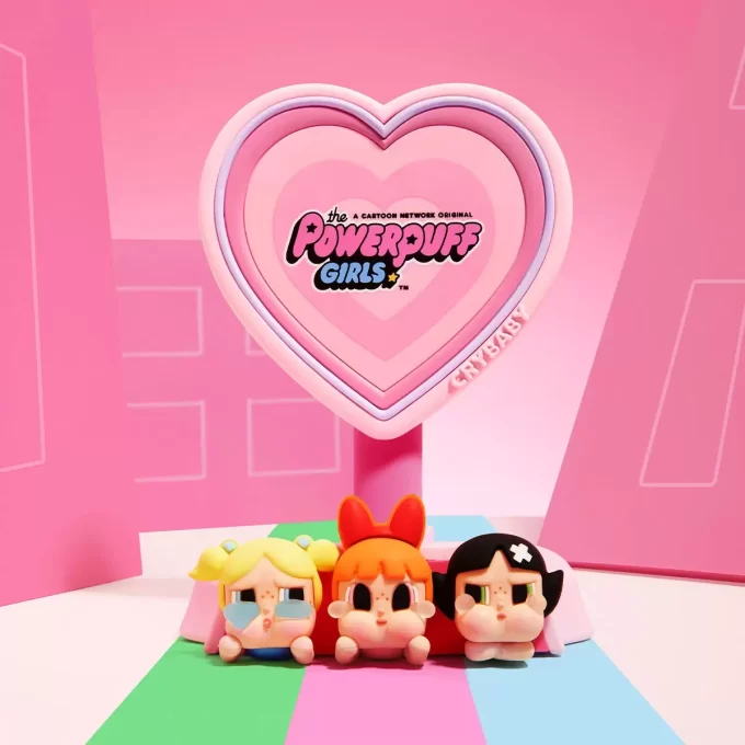CRYBABY × Powerpuff Girls Serisi – Cep Telefonu Braketi