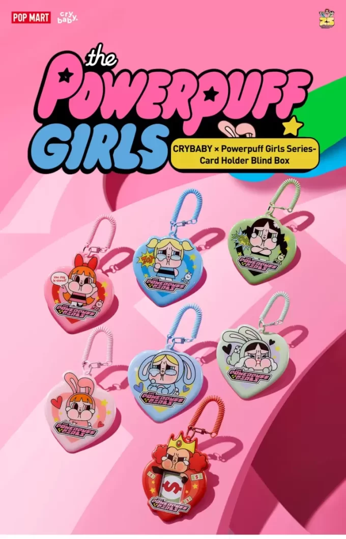 CRYBABY× Powerpuff Girls Serisi – Kart Tutucu Kör Kutu