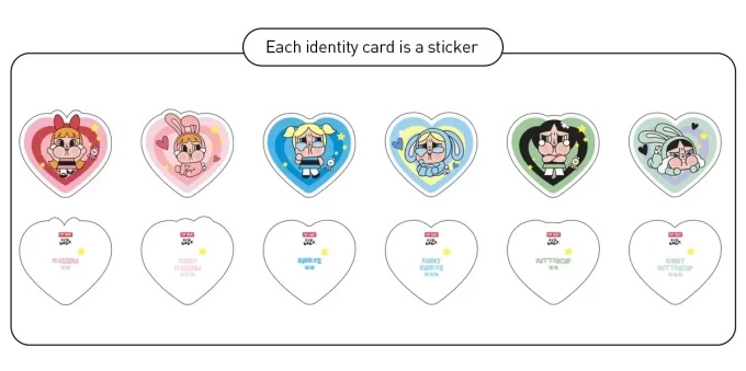 CRYBABY× Powerpuff Girls Serisi – Kart Tutucu Kör Kutu
