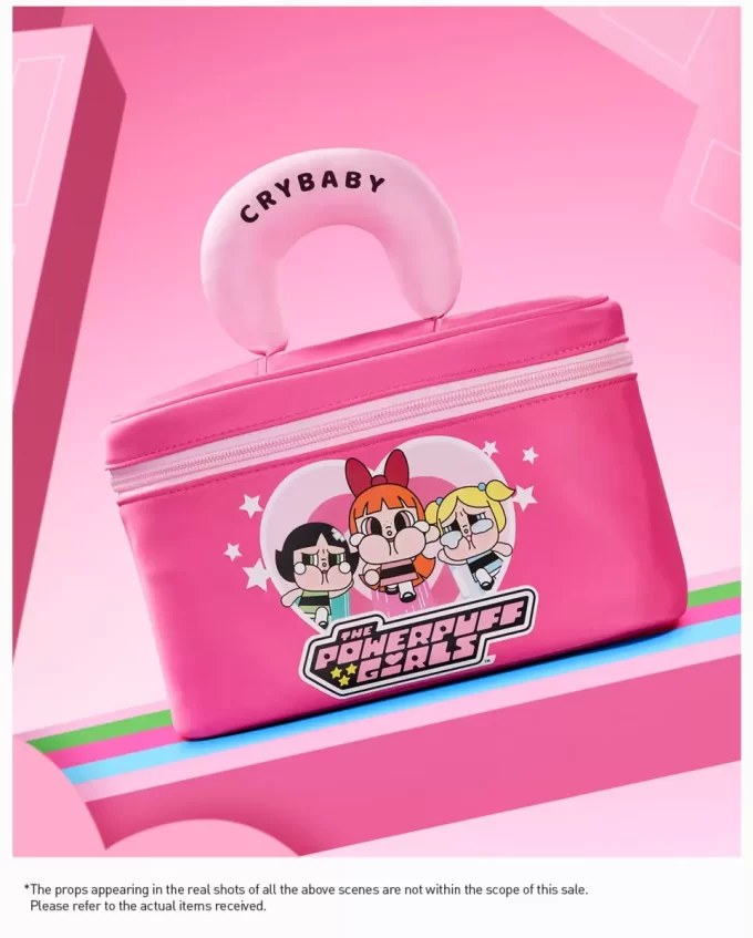 CRYBABY × Powerpuff Girls Serisi – Kozmetik Çantası