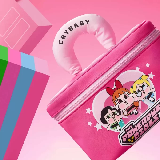 CRYBABY × Powerpuff Girls Serisi – Kozmetik Çantası