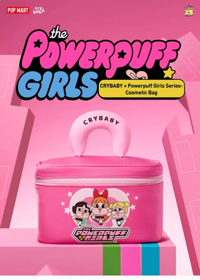 CRYBABY × Powerpuff Girls Serisi – Kozmetik Çantası