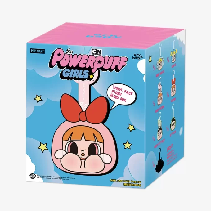 CRYBABY × Powerpuff Girls Serisi – Vinil Yüz Peluş Kör Kutu