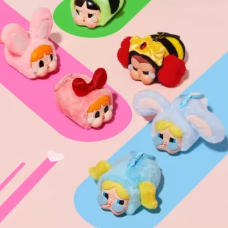 CRYBABY × Powerpuff Girls Serisi – Vinil Yüz Peluş Kör Kutu