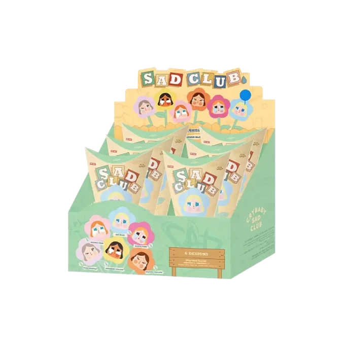 CRYBABY Sad Club Serisi – Peluş Çiçek Kör Kutu