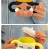 CRYBABY Sad Club Serisi – Seramik Bardak (Altın)
