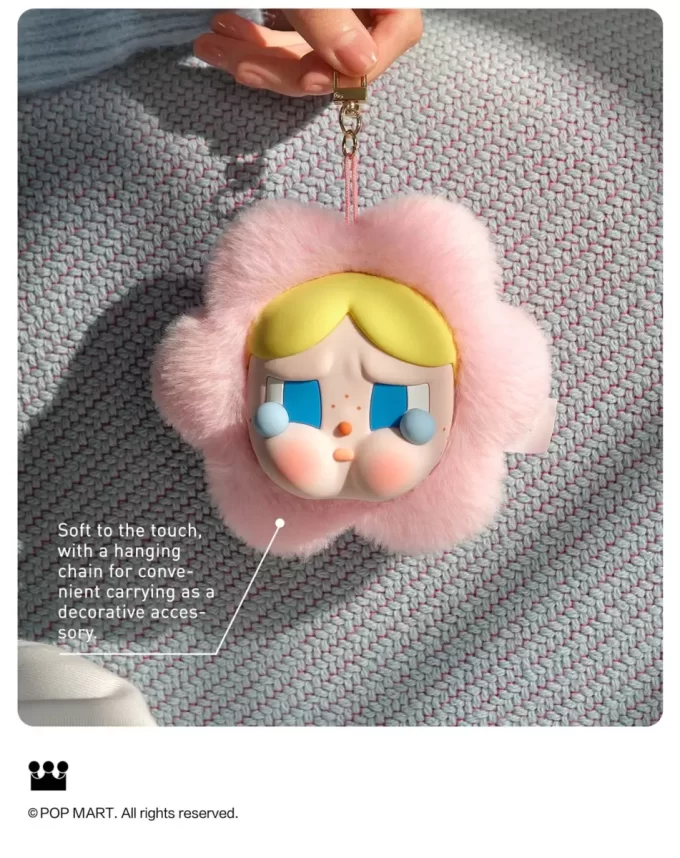 CRYBABY Sad Club Serisi – Silikon Peluş Kulaklık Çantası