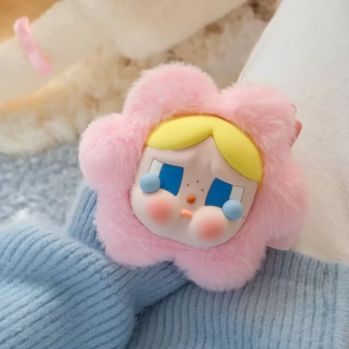 CRYBABY Sad Club Serisi – Silikon Peluş Kulaklık Çantası