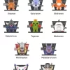 Digimon Adventure Buzdolabı Mıknatısı Serisi Figürleri