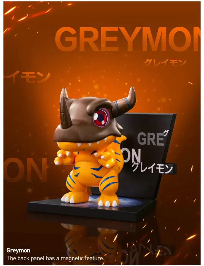 Digimon Adventure Buzdolabı Mıknatısı Serisi Figürleri