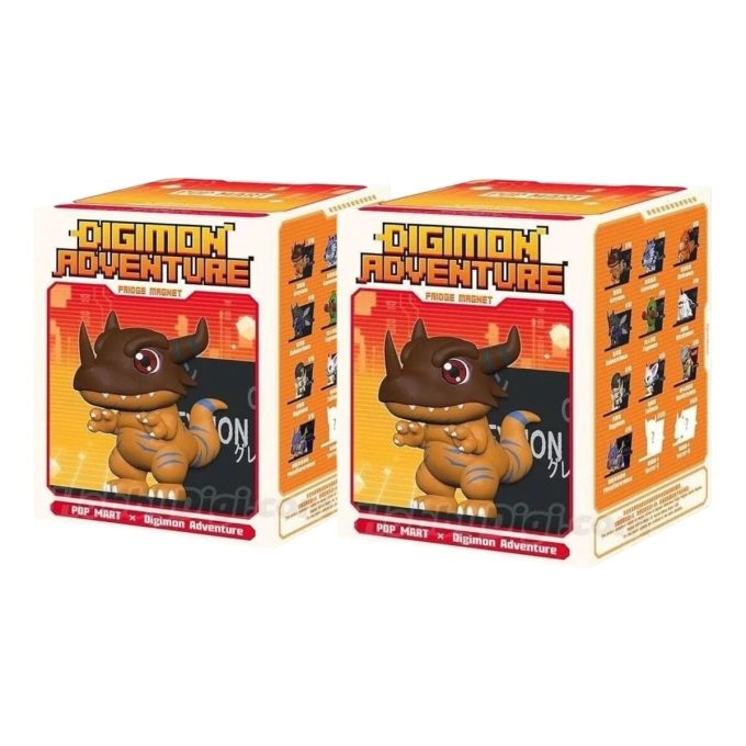 Digimon Buzdolabı Mıknatısı Mühürlü Kutu (2 Kör Kutu)