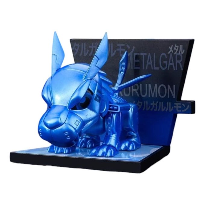 Digimon Buzdolabı Mıknatısı Mühürlü Kutu “Kyuukyoku Shinka Metal Garurumon” Secret Edition