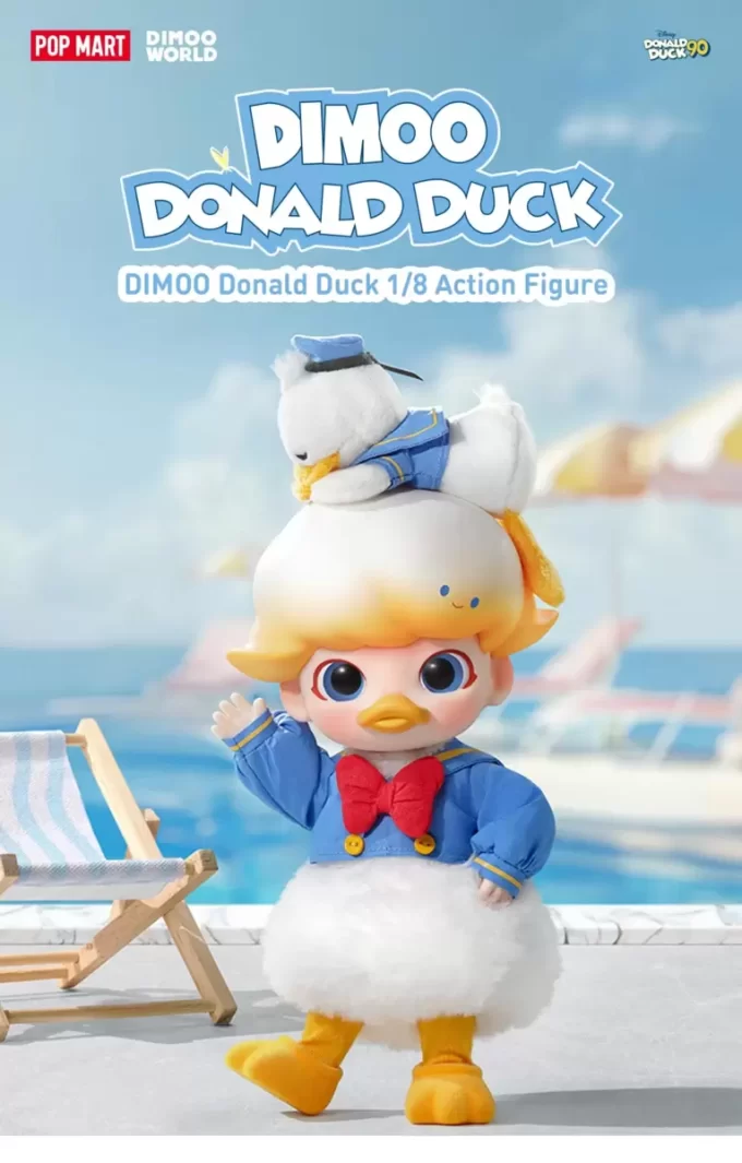 DIMOO Donald Duck 1/8 Aksiyon Figürü