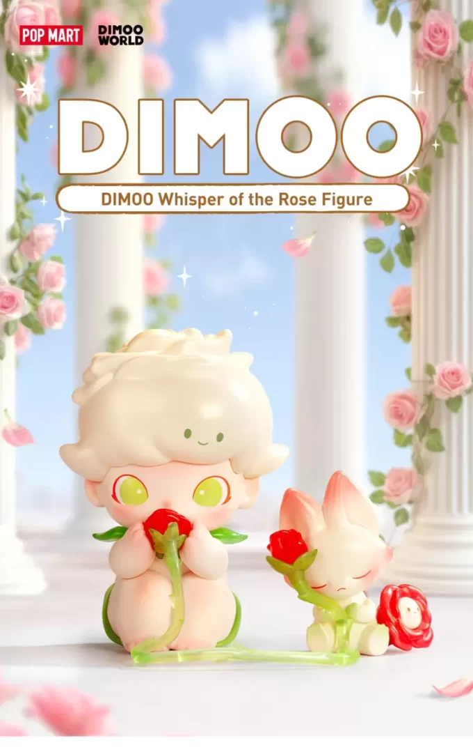 DIMOO Gül Fısıltısı Figürü