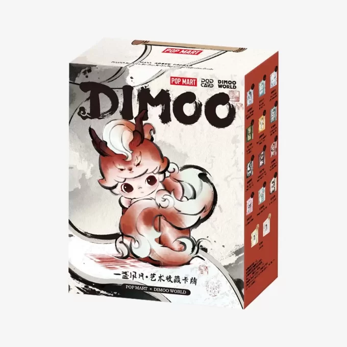 DIMOO Hikayeler Kupa Serisi Figür Sanat Koleksiyonu Kartları
