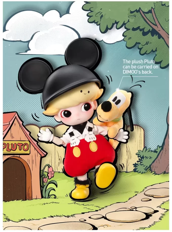 DIMOO MICKEY 1/8 Aksiyon Figürü
