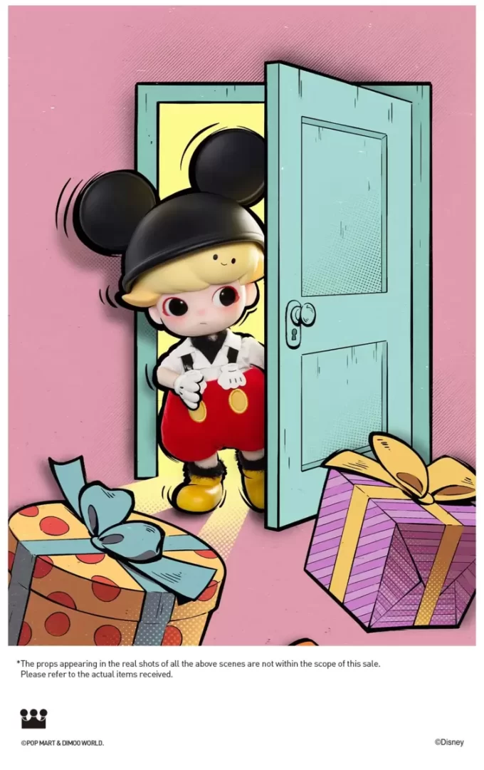 DIMOO MICKEY 1/8 Aksiyon Figürü