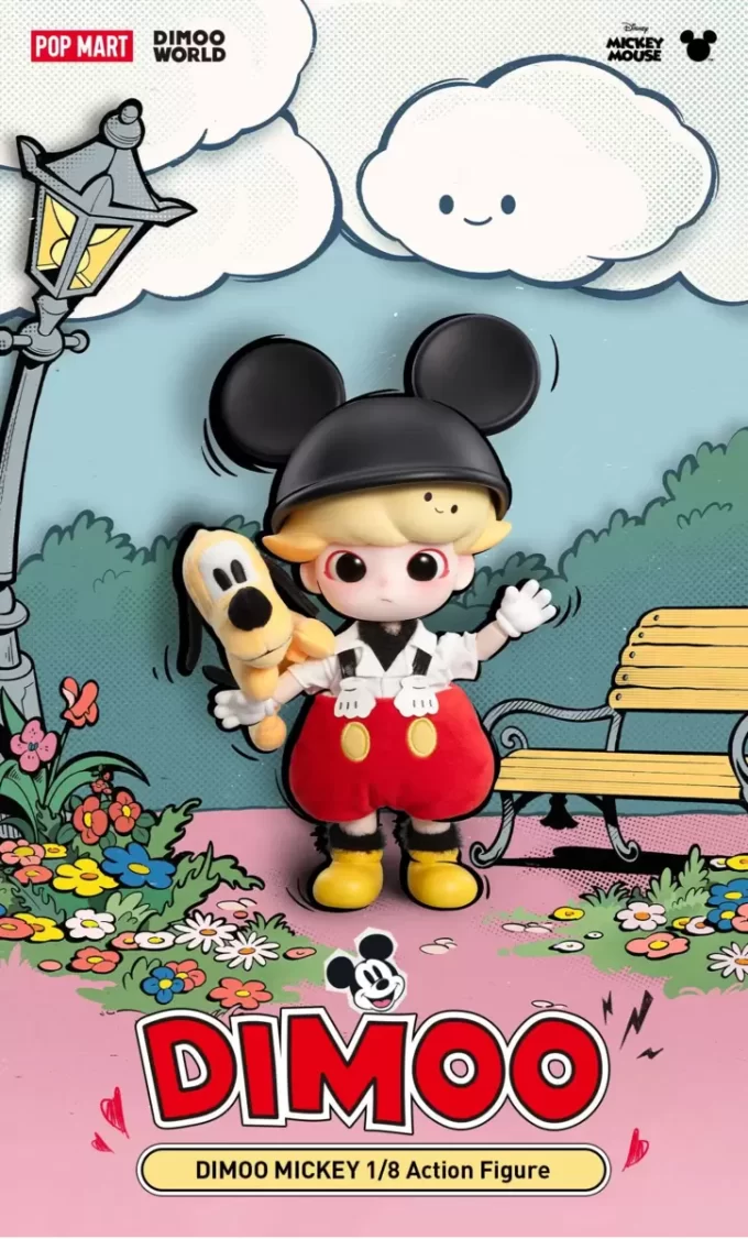 DIMOO MICKEY 1/8 Aksiyon Figürü