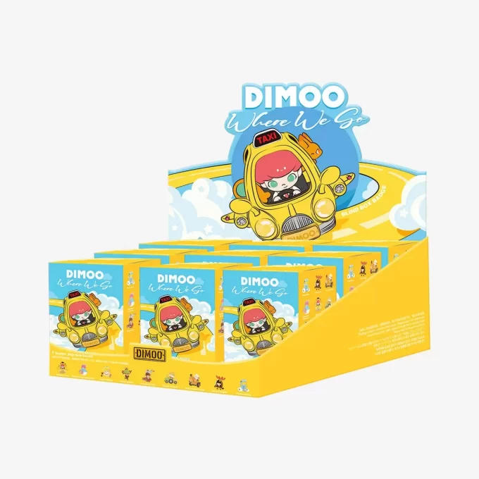 DIMOO Nereye Gidiyoruz Rozeti (3 Parça ve 9 Parça)