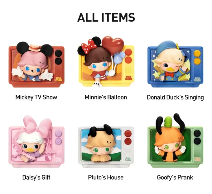 DIMOO WORLD × DISNEY Serisi – Buzdolabı Mıknatısı Kör Kutusu