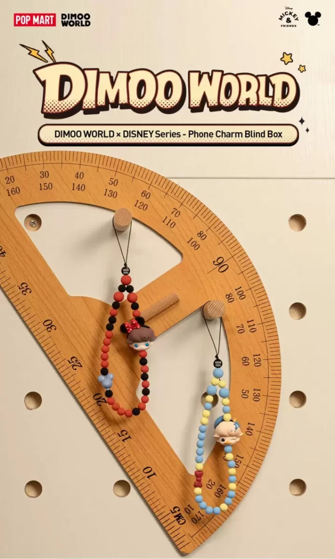 DIMOO WORLD × DISNEY Serisi – Cep Telefonu Askısı Kör Kutusu