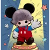 DIMOO WORLD × DISNEY Serisi – Mickey Vinil Peluş Çanta