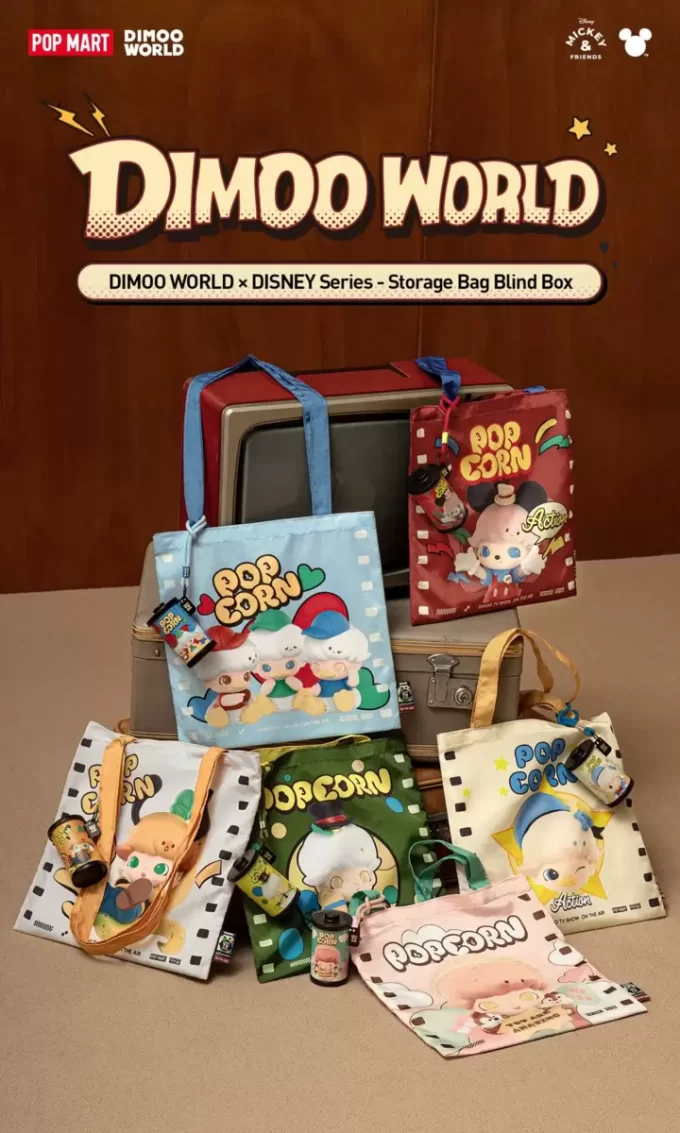 DIMOO WORLD × DISNEY Serisi – Saklama Çantası Kör Kutu