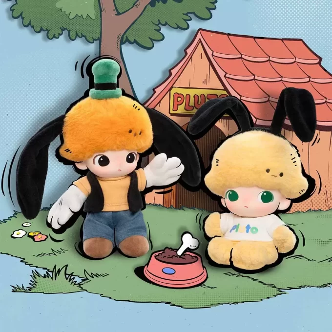 DIMOO WORLD × DISNEY Serisi – Vinil Peluş Anahtarlık Kör Kutu